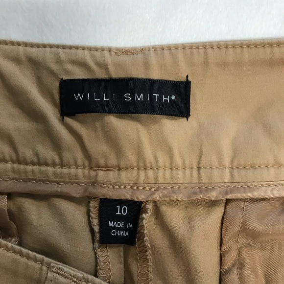 Willi Smith Straight Capri Pants Women’s Size 10 Color Khaki Low Rise Pocket’s. - Picture 6 of 15